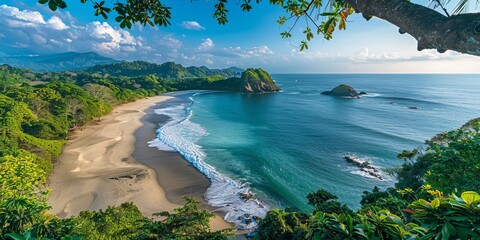 Vibrant flowers, pristine beaches, and crystal-clear waters of Costa Rica. It is a place full of natural beauty and biodiversity