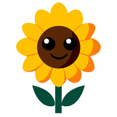 sunflower cute background