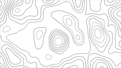 Topography vector background, banner. Imitation of a geographical map, contour lines. Modern design with topographic wavy pattern design.paper texture Imitation of a geographical map shades