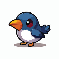 Bird animal vector design illustration