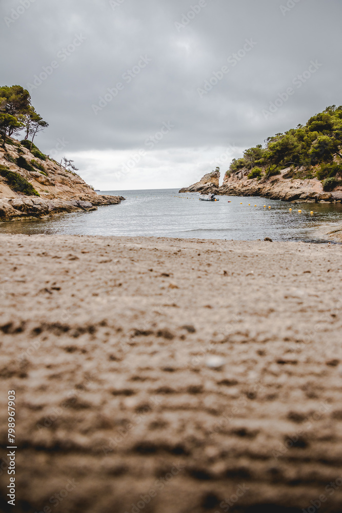 Poster cala falco: a hidden gem on mallorca