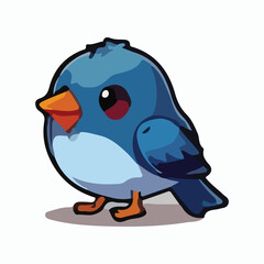 Bird animal vector design illustration
