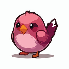 Bird animal vector design illustration