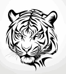 Tribal Tiger Art