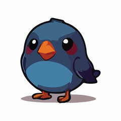 Bird animal vector design illustration