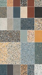 Mosaic Pattern In Terrazzo style
