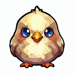 Bird animal vector design illustration