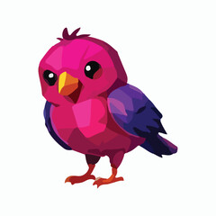 Bird animal vector design illustration