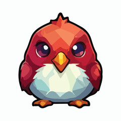 Bird animal vector design illustration