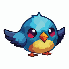 Bird animal vector design illustration