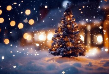 winter New night Year Christmas