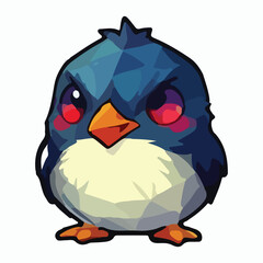 Bird animal vector design illustration