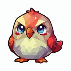 Bird animal vector design illustration