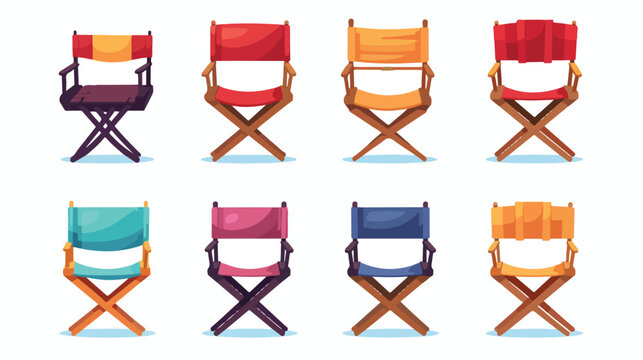 Hollywood movie director chair. Foldable seat for f