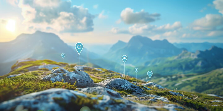 Nature and it's locations, hiking trekking, nature exploration. 