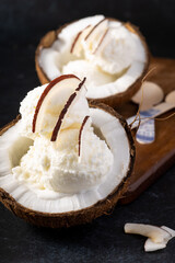 coconut ice cream