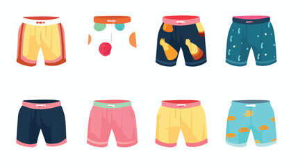 Kids girls shorts. Casual summer clothes for child.