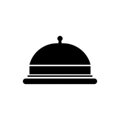 Hotel Bell icon on transparent background.
