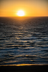 Sunrise in the Mediterranean Sea