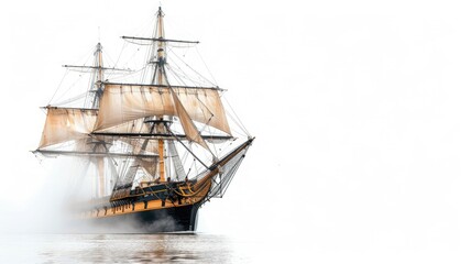 Fototapeta premium HMS Warrior, Portsmouth, the first ever ironclad vessel