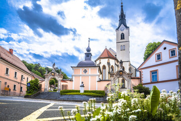 Town of Ljutomer church view