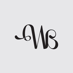 Initial letter Wa logo design creative modern symbol icon monogram