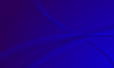 blue smooth lines wave curves technology abstract background