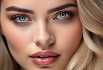 A Portrait Of Breathtakingly Gorgeous, Exotic, Beautiful Woman.
