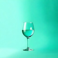 Fototapeta premium Wine Glass Digital Painting Vino Illustration Vinery Background Grape Juice Drink Design
