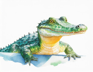 Obraz premium Crocodile illustration