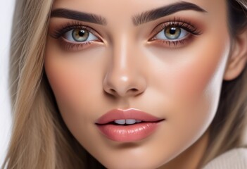 A Portrait Of Breathtakingly Gorgeous, Exotic, Beautiful Woman.
