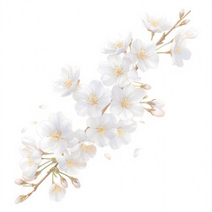 Elegant Collection of Sakura Flowers with Stunning Detail and Color