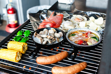 バーベキュー　BBQ　アウトドア