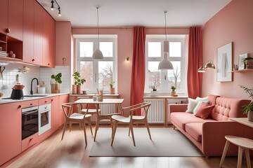 apartment with stylish design