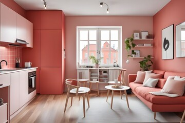 apartment with stylish design