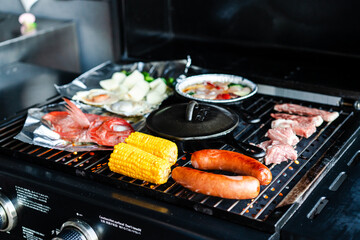 バーベキュー　BBQ　アウトドア
