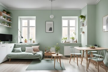 apartment with stylish design