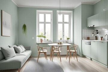 apartment with stylish design