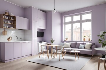 apartment with stylish design