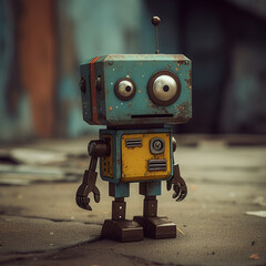 Fototapeta premium robot toy