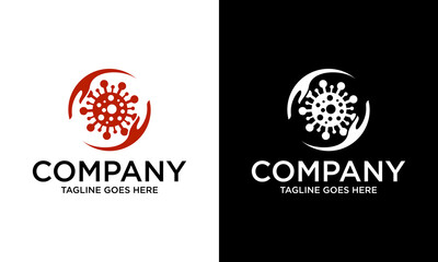 Сorona virus concept with protective antivirus shield to coronavirus, COVID-19, 2019-nCoV infection. Medical health protection shield with cross. Healthcare medicine protected boost Immunity concept