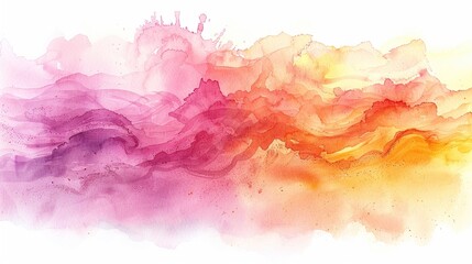 Abstract watercolor background. Colorful aquarela. Modern painting.