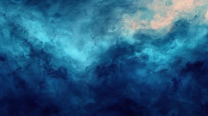 Abstract blue grunge background.