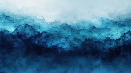 Abstract blue watercolor background with a rough texture and a white gradient at the top.