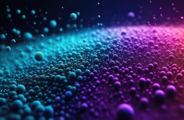 Neon particles abstract background free space for text	