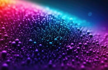Neon particles abstract background free space for text	