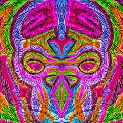 Color skull 
