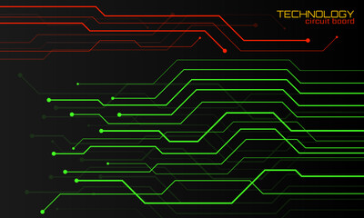 Abstract background with circuit board, technology design. High tech connection system