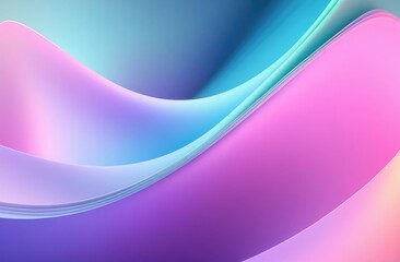 Abstract background with smooth lines in pastel colors for text