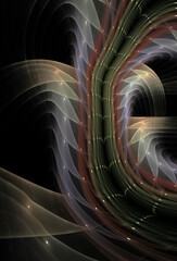 Contemporary Abstract Artistic Background Design - Vibrant Illustration for Creative Content Creators